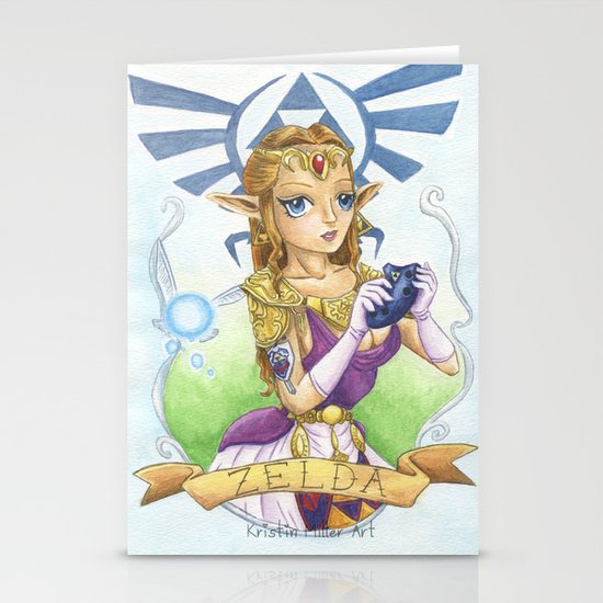 Tattooed Zelda Stationery Cards