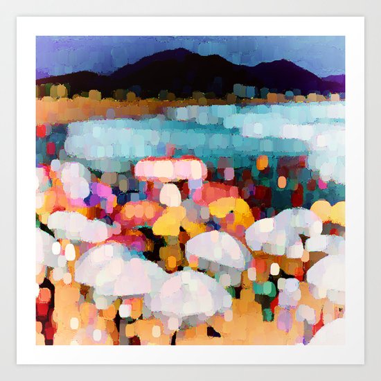Bathing Pleasure Art Print