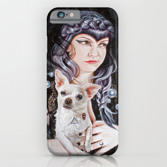 She Brings the Night iPhone & iPod Case