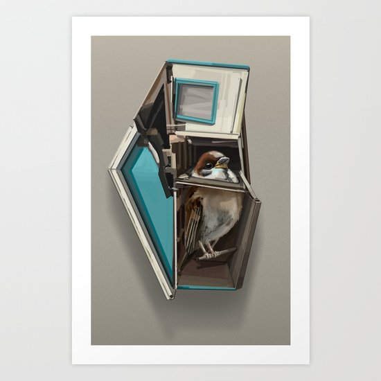 home bird Art Print