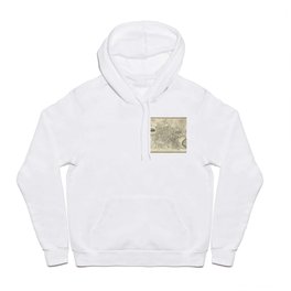 Vintage Map of Edinburgh Scotland (1844) Hoody