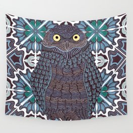 Cute Owl Wall Tapestry
