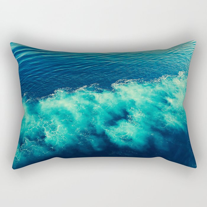 abstract sea Rectangular Pillow