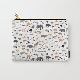 African animal pattern Carry-All Pouch