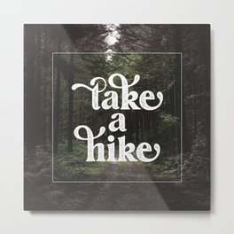Take A Hike Forest Path Metal Print | Takeahike, Trailphotography, Outdoorphotography, Forestphotograhy, Traveldecorations, Adventuredecor, Traveldecor, Forestpath, Naturedecor, Foresttrees 