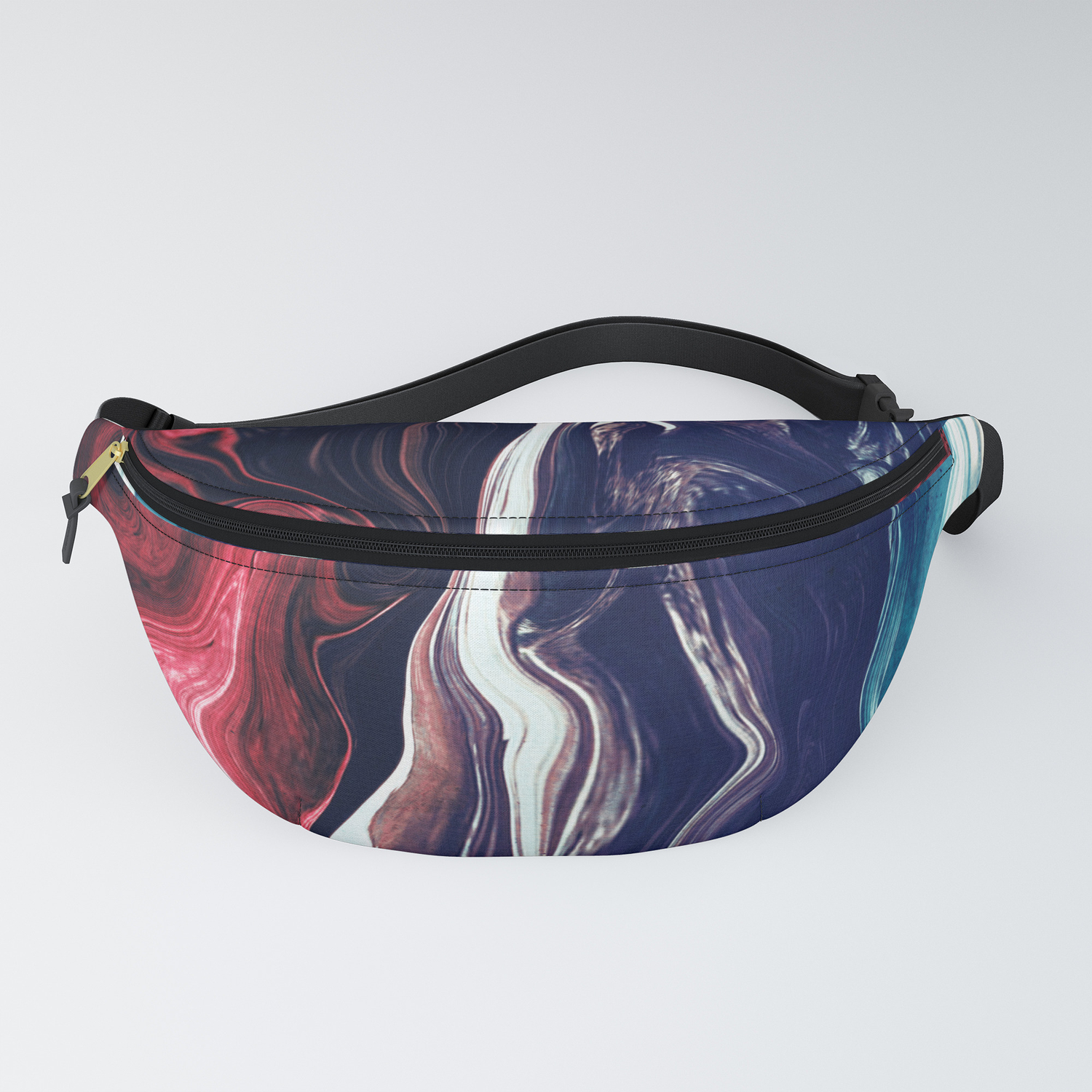 multi color fanny pack