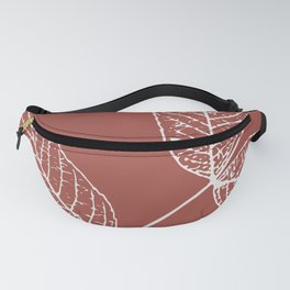 Autumn Leaves, Earth Red (Set of 3) Fanny Pack