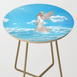 Fairy In White Dress Side Table