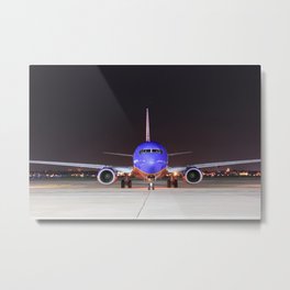 Face To Face with a Southwest Airlines Boeing 737-700 Metal Print | Airplane, Children, Travel, Southwest, Jet, Southwestair, Landscape, Photo, Houston, Swa 