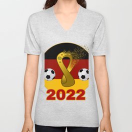 german support V Neck T Shirt