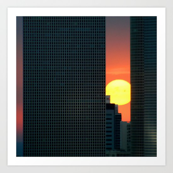 In & Between Art Print