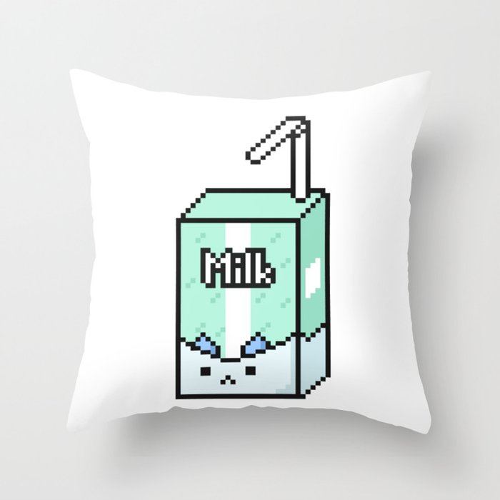 Milk Throw Pillow