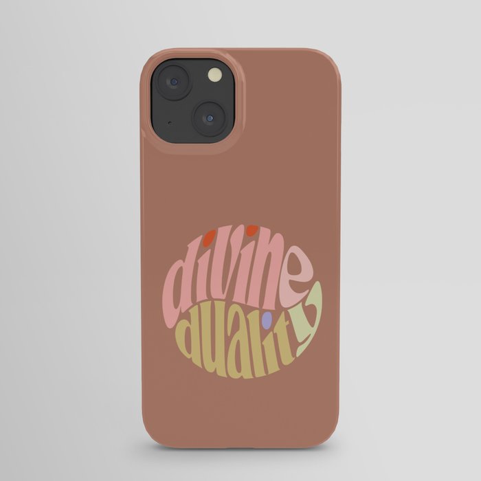 Divine Duality iPhone Case