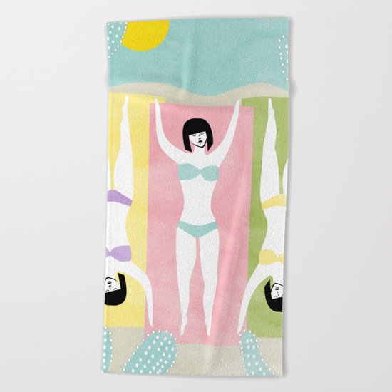 Summer Joy Beach Towel