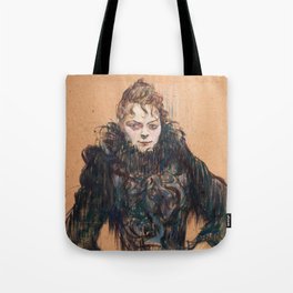 Toulouse-Lautrec - Woman with a Black Boa Tote Bag