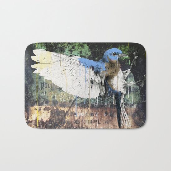 Woodpecker Bath Mat