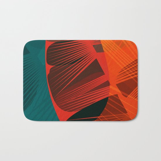 Spring is for feathers Bath Mat