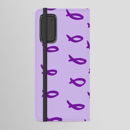 Peri Purple  Android Wallet Case