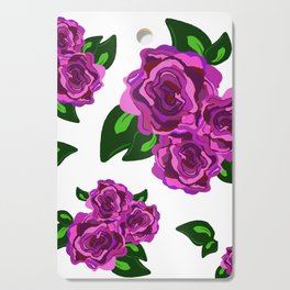 All Over Pink Floral Bouquet Cutting Board