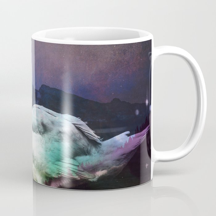 Midnight Swan Coffee Mug