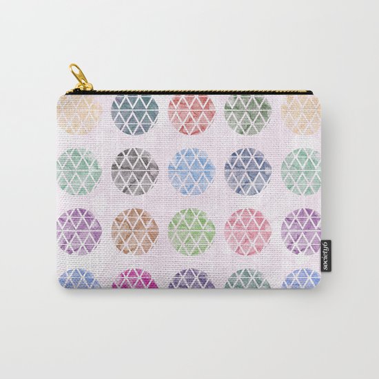 Colorful Geometric II Carry-All Pouch
