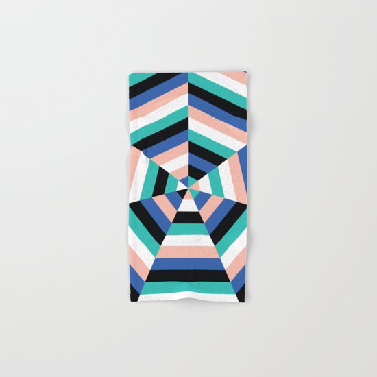 Heptagon Quilt 3 Hand & Bath Towel