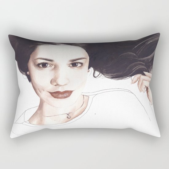 I stop Rectangular Pillow