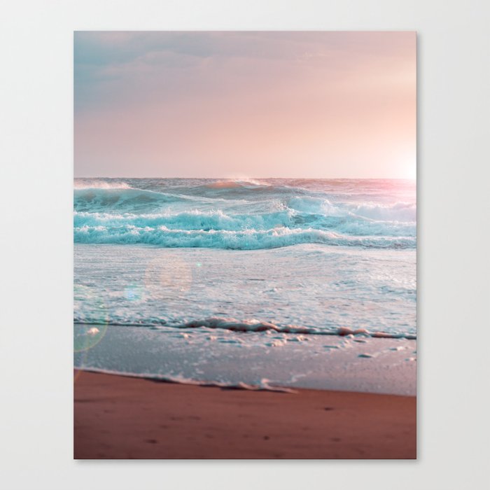 Ocean & Sand Canvas Print
