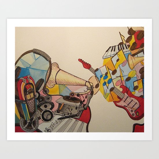 Melody Art Print