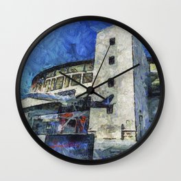 Besiktas Stadium Art Wall Clock