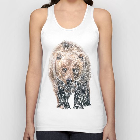 Bear Unisex Tank Top