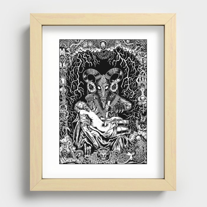 PIETA Recessed Framed Print