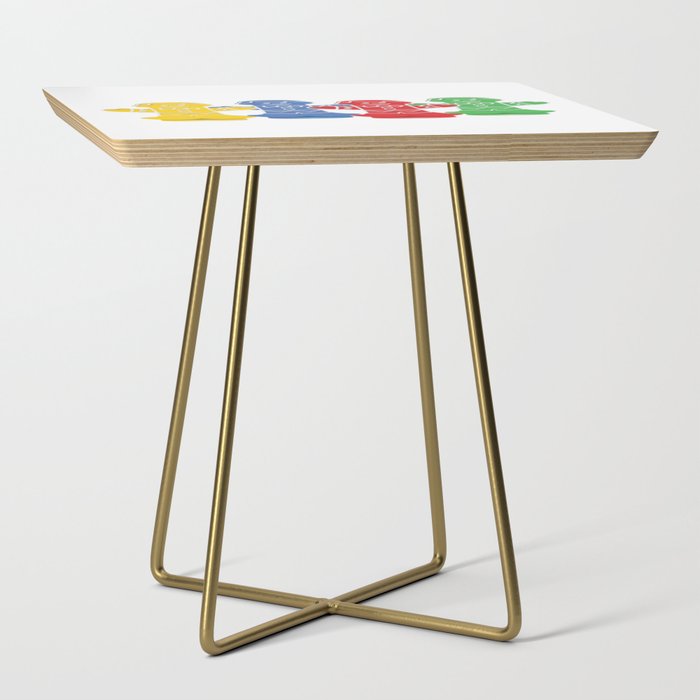 Candy Board Game Figures Side Table