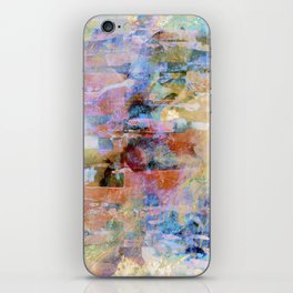 African Dye - Colorful Ink Paint Abstract Ethnic Tribal Art Pastel iPhone Skin