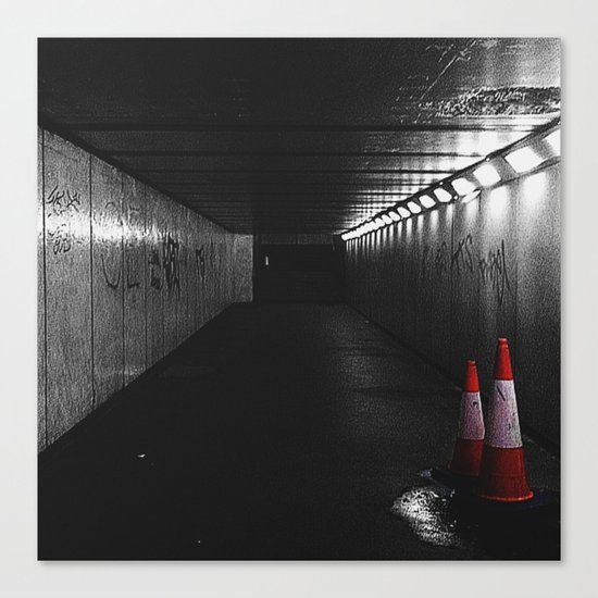 What lies ahead Canvas Print