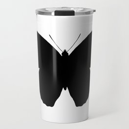 BUTTERFLY SILLOUETTE. Travel Mug