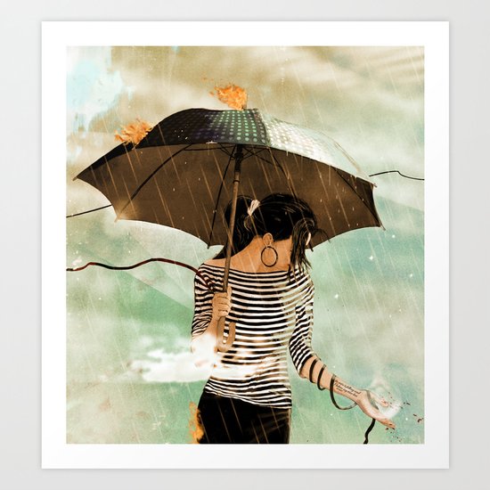 CLOUDWALKER Art Print