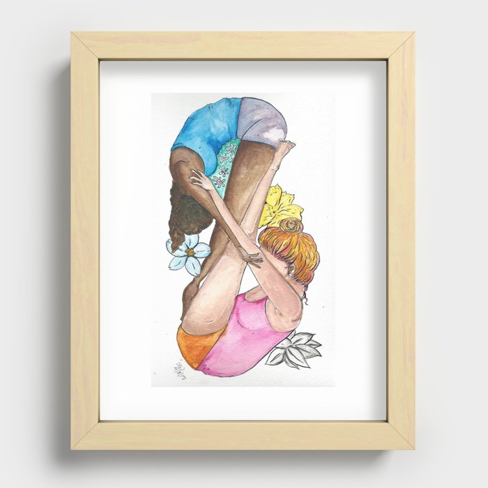 Infinity  Recessed Framed Print