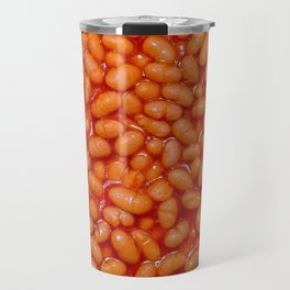 Baked Beans in Red Tomato Sauce Food Pattern  Travel Mug