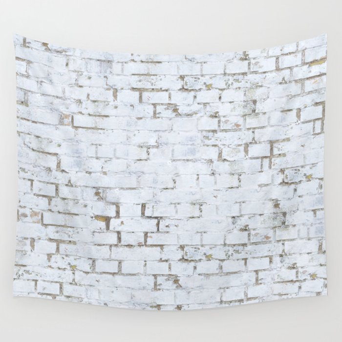 White brick tapestry outlet