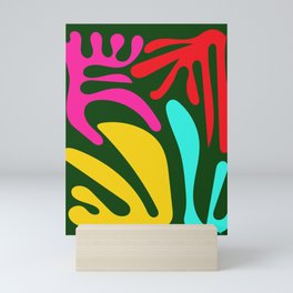 8 Matisse Cut Outs Inspired 220602 Abstract Shapes Organic Valourine Original Mini Art Print