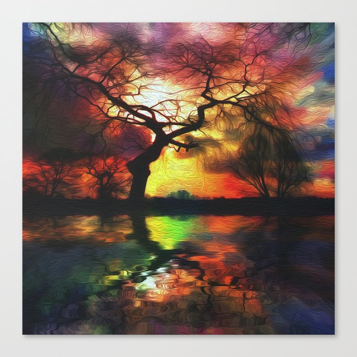 Stillwater Sunrise Canvas Print