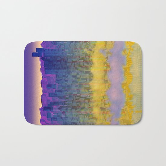 Urban 05-07-16 / WAVES of LIGHT Bath Mat
