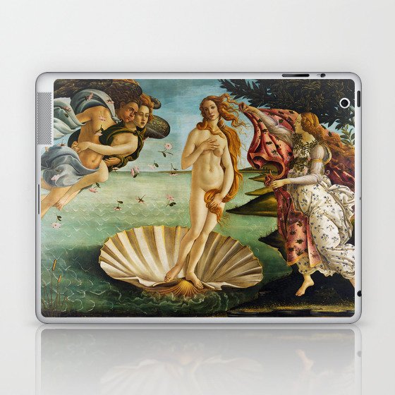 The Birth of Venus by Sandro Botticelli (1485) Laptop & iPad Skin