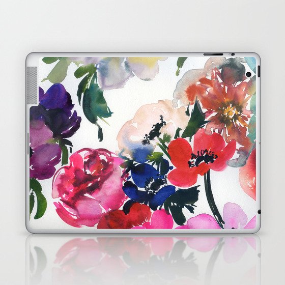 soft flowers N.o 8 Laptop & iPad Skin