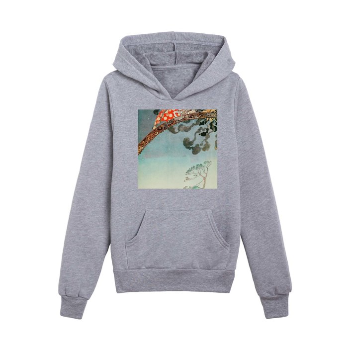 Kay Nielsen East of the sun and west of the moon pl 06 (1922) Kay Nielsen Kids Pullover Hoodie