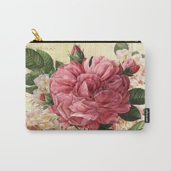 Vintage flowers #28 Carry-All Pouch
