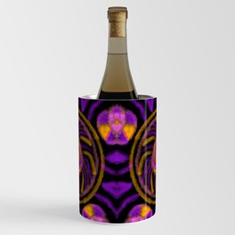 Purple and Gold Twins Wine Chiller