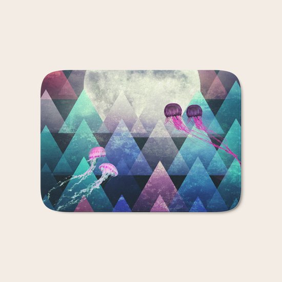 Sleeping Forest Bath Mat