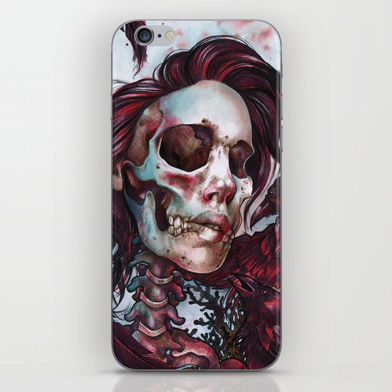 Queen of Ravens iPhone & iPod Skin